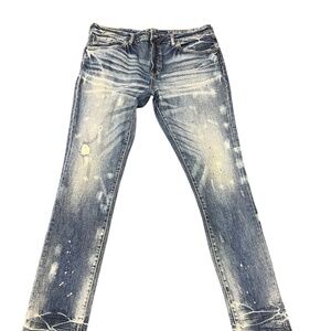 PRPS PAINT SPLATTER AND DISTRESSED JEANS Size 38